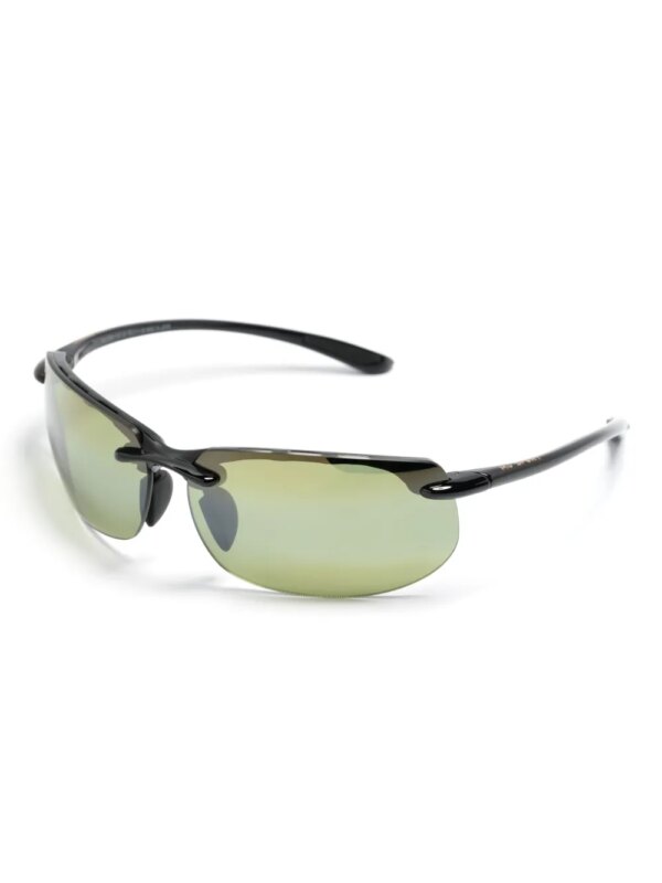 Maui Jim Banyans zonnebril zonder montuur - Zwart