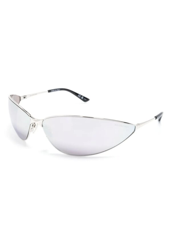 Balenciaga Eyewear Razor Cat zonnebril met cat-eye montuur - Zilver