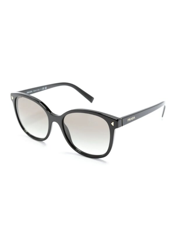 Prada Eyewear Zonnebril met vierkant montuur - Zwart