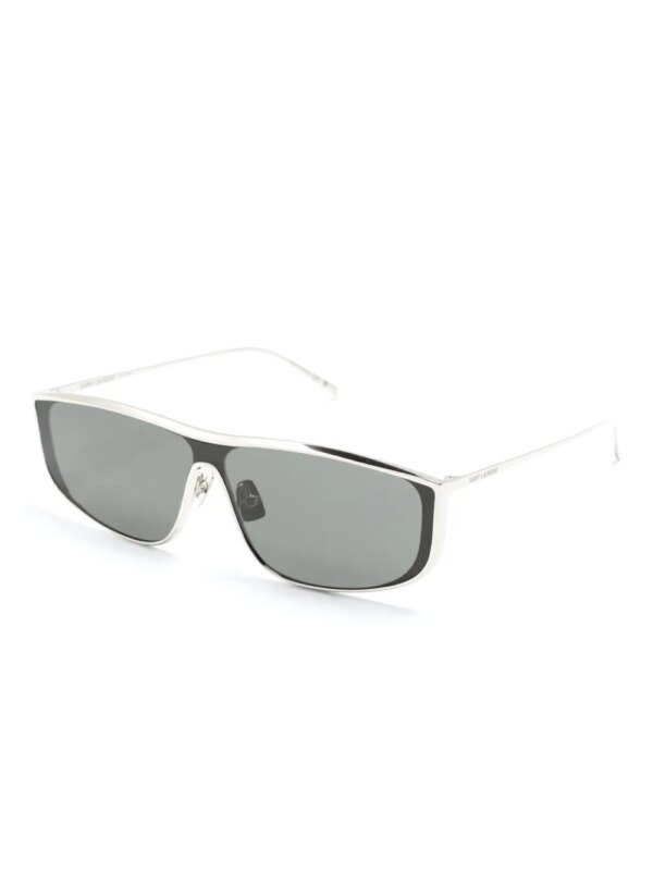 Saint Laurent Eyewear Luna zonnebril met vierkant montuur - Zilver