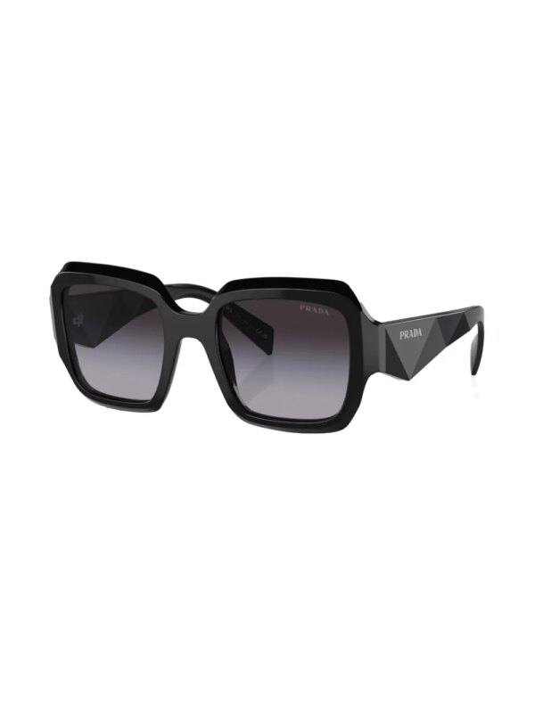 Prada Eyewear Zonnebril met oversized montuur - Zwart