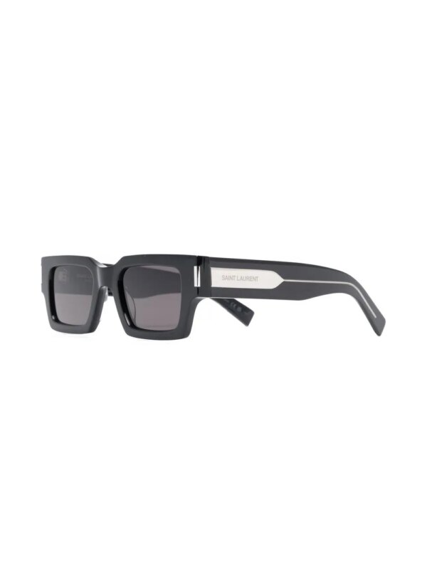 Saint Laurent Eyewear SL 572 zonnebril met vierkant montuur - Zwart