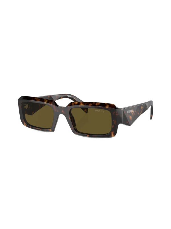 Prada Eyewear Symbole zonnebril met vierkant montuur - Groen
