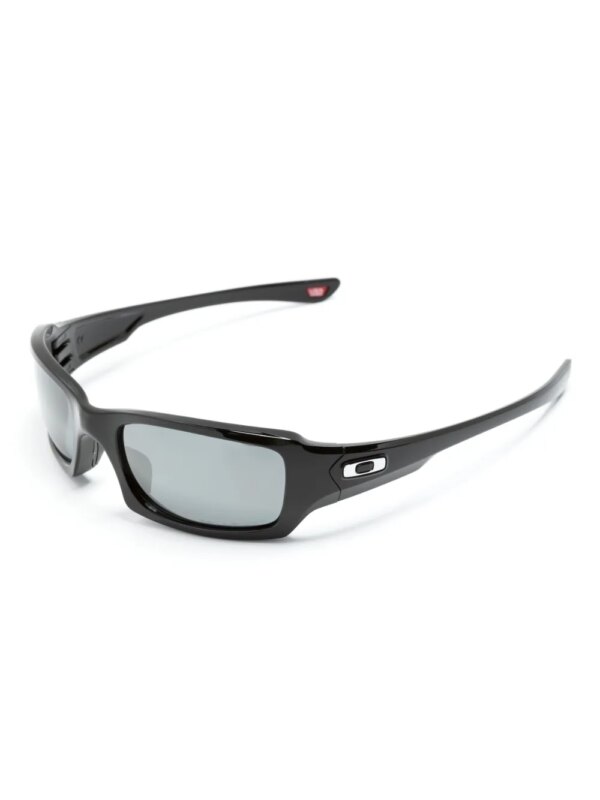 Oakley Zonnebril met vierkant montuur - Zwart