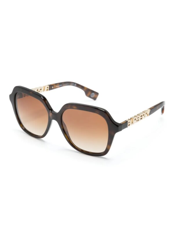 Burberry Eyewear Zonnebril met oversized montuur - Bruin