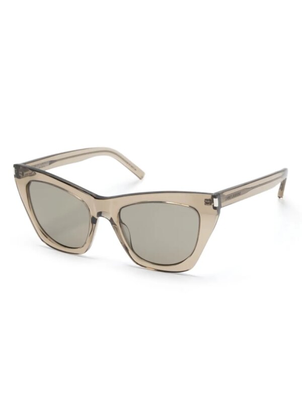 Saint Laurent Eyewear Kate zonnebril - Bruin