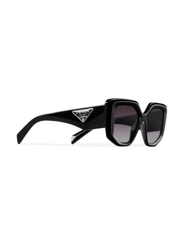 Prada Eyewear Symbole zonnebril met oversized montuur - Zwart