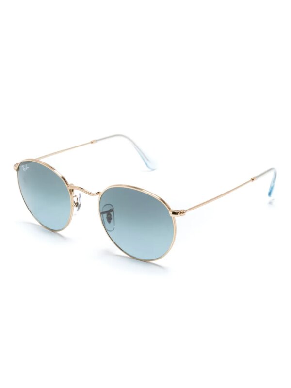 Ray-Ban Zonnebril met rond montuur - Goud