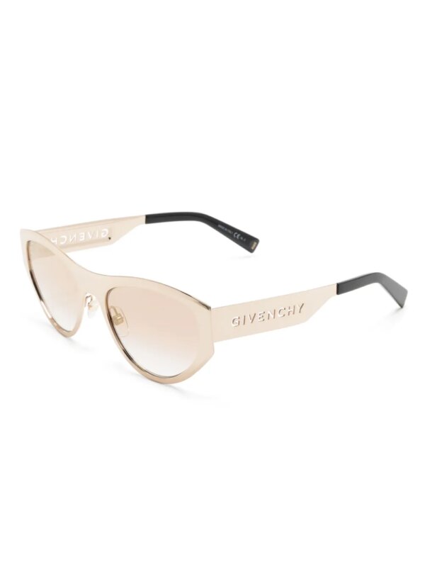Givenchy Eyewear Zonnebril met cat-eye montuur - Goud