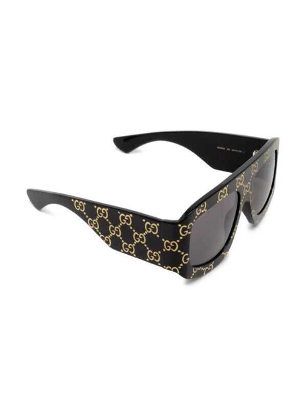 Gucci Eyewear GG zonnebril met piloten montuur - Zwart