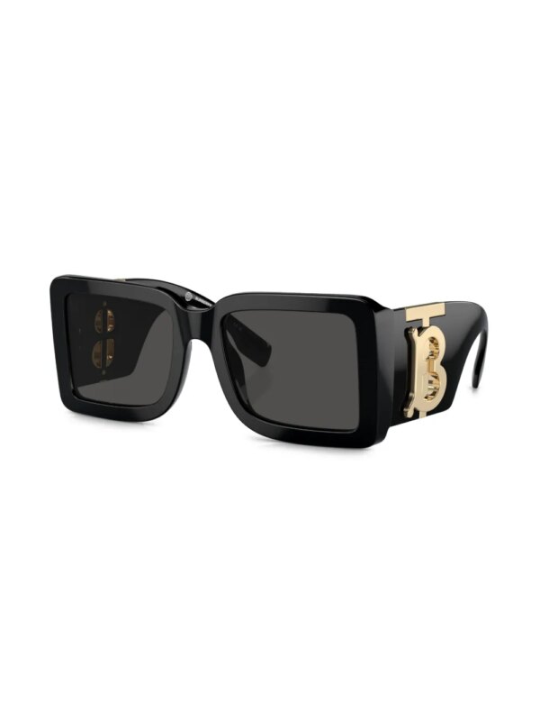 Burberry Eyewear Zonnebril met vierkant montuur - Zwart