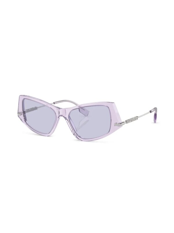 Burberry Eyewear Zonnebril met cat-eye montuur - Paars