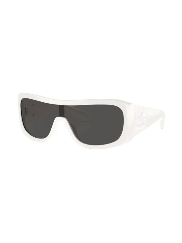 Dolce & Gabbana Eyewear Zonnebril met vierkant montuur - Wit