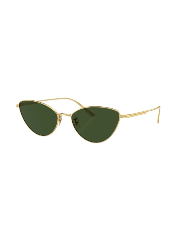 Oliver Peoples 1998c zonnebril met cat-eye montuur - Goud