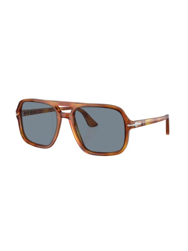 Persol Zonnebril met piloten montuur - Bruin