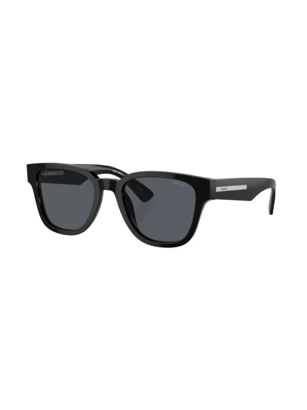 Prada Eyewear Zonnebril met D-montuur - Zwart