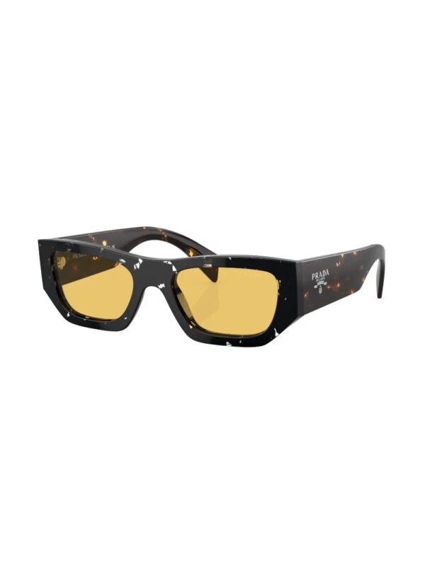 Prada Eyewear Zonnebril met schildpadschild design - Bruin