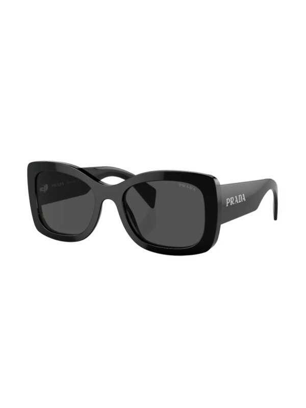 Prada Eyewear Zonnebril met vierkant montuur - Zwart