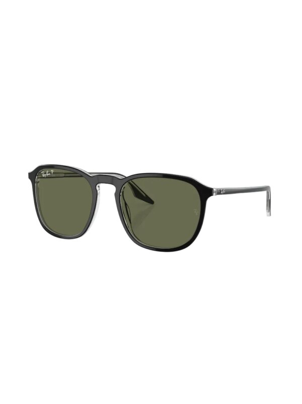 Ray-Ban Zonnebril met rond montuur - Zwart