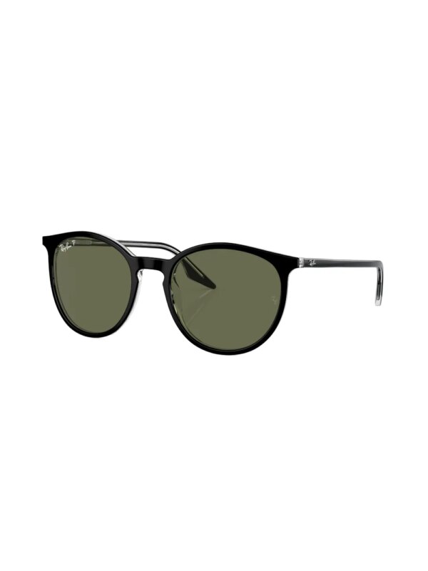 Ray-Ban Zonnebril met rond montuur - Zwart