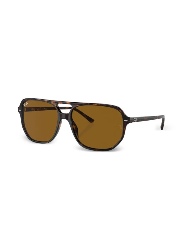 Ray-Ban Bill One zonnebril met oversized montuur - Groen