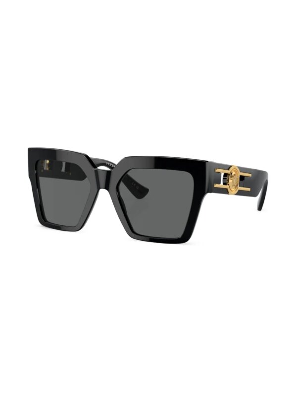 Versace Eyewear Zonnebril met vierkant montuur - Zwart