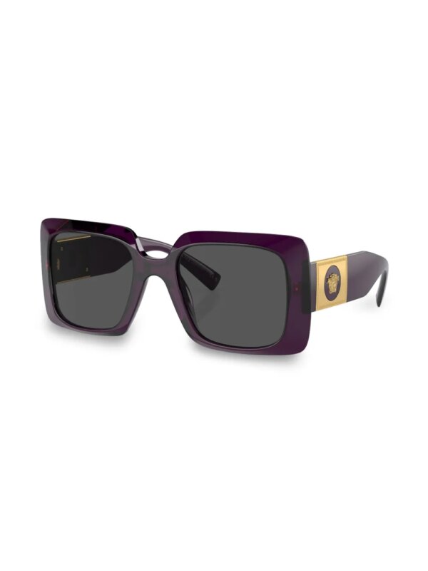 Versace Eyewear Zonnebril met vierkant montuur - Paars