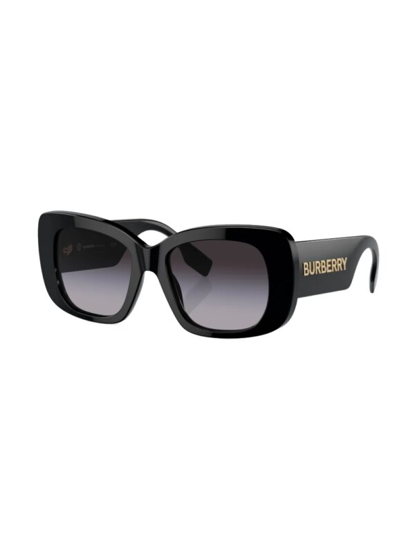 Burberry Eyewear Zonnebril met vierkant montuur - Zwart