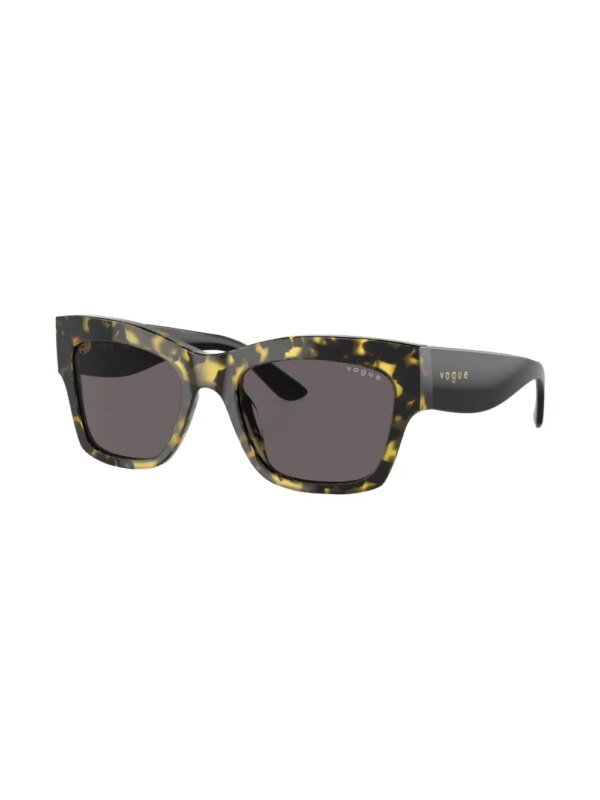 Vogue Eyewear Vo5524s zonnebril met rechthoekig montuur - Geel