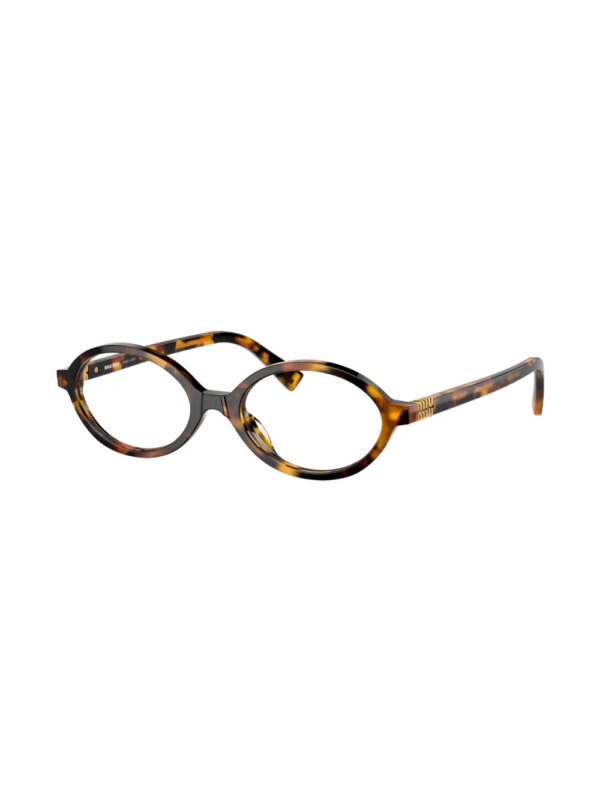 Miu Miu Eyewear Zonnebril met schildpadschild design - Groen