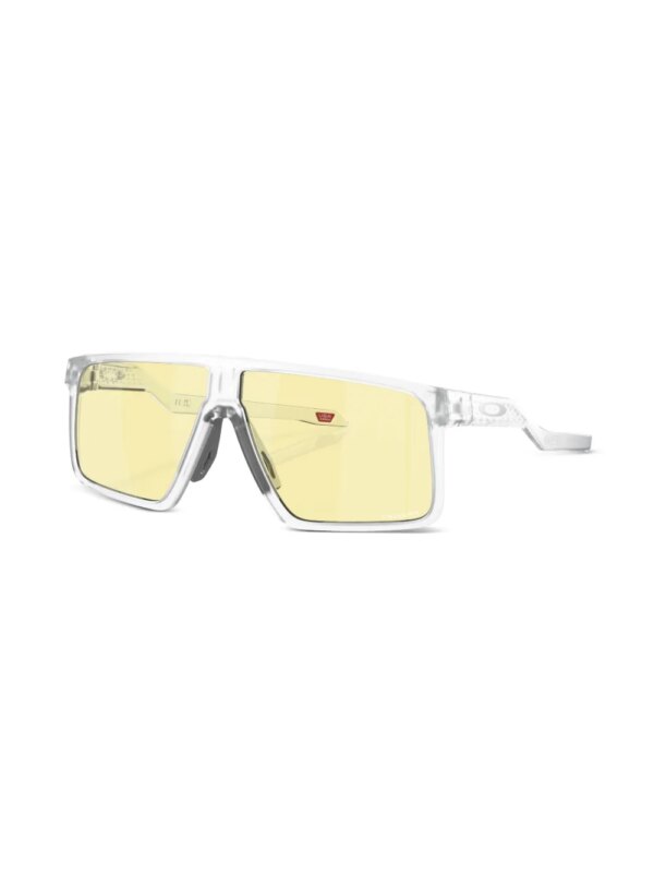 Oakley Zonnebril met oversized montuur - Wit