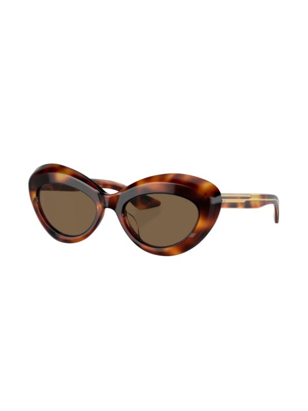 Oliver Peoples 1968c zonnebril met cat-eye montuur - Groen
