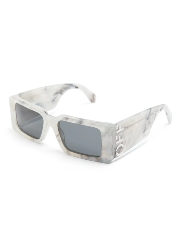 Off-White Eyewear Milano zonnebril met rechthoekig montuur - Grijs