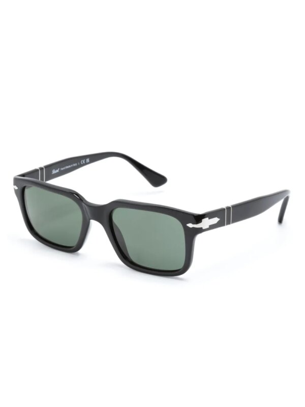 Persol Arrow zonnebril met logoplakkaat - Zwart