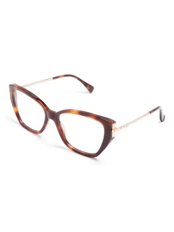 Max Mara Eyewear Zonnebril met cat-eye montuur - Bruin