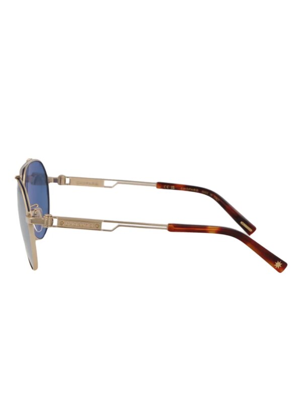 Chopard Eyewear Zonnebril met gegraveerd logo - Goud