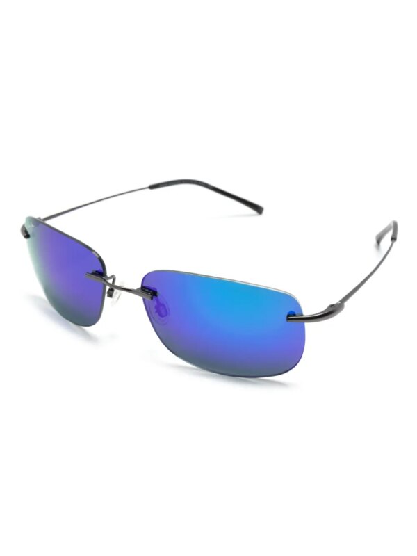 Maui Jim Ohai zonnebril met spiegelglazen - Zwart
