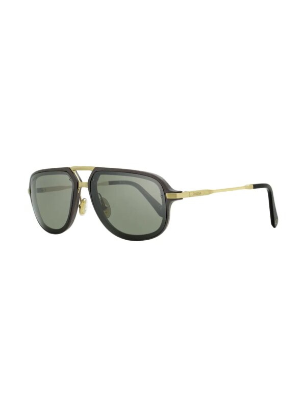 OMEGA EYEWEAR Zonnebril met navigator montuur - Zwart