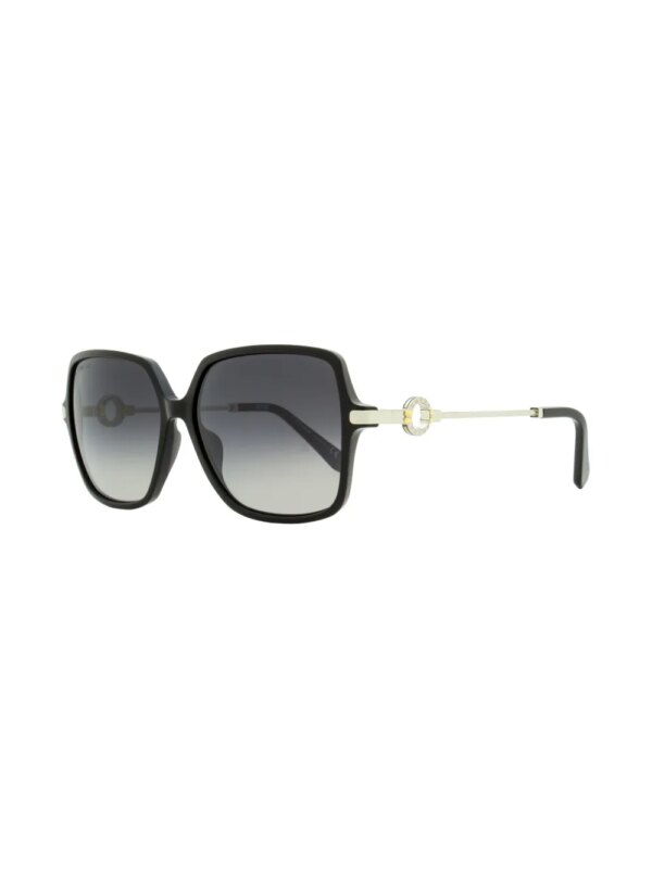 OMEGA EYEWEAR Zonnebril met vierkant montuur - Zwart