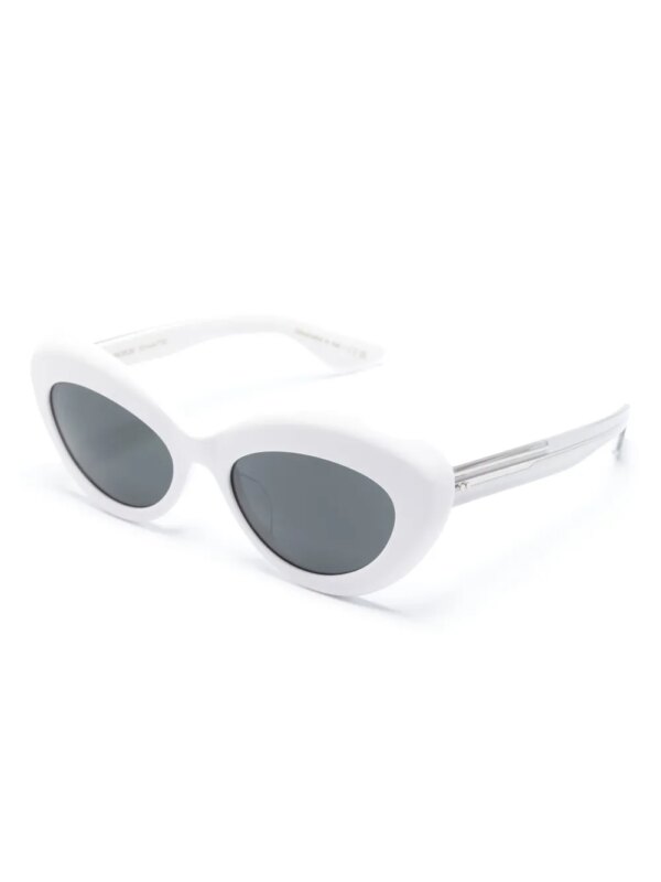 Oliver Peoples Zonnebril met cat-eye montuur - Wit