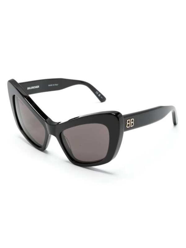 Balenciaga Eyewear Zonnebril met cat-eye montuur - Zwart