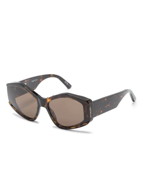 Balenciaga Eyewear Zonnebril met cat-eye montuur - Bruin