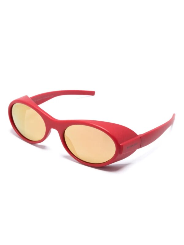 Givenchy Eyewear G Ride zonnebril met ovaal montuur - Rood