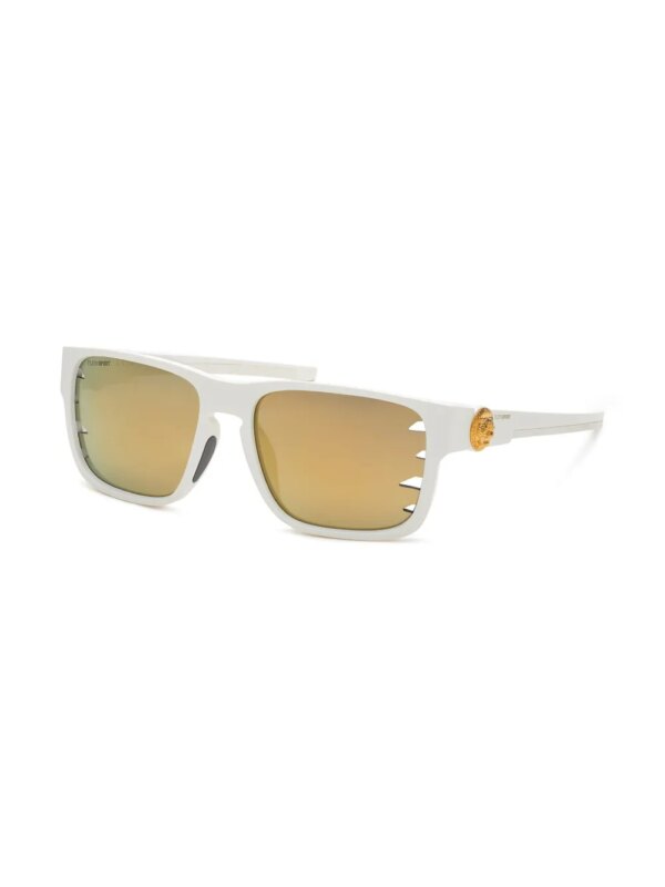 Plein Sport Gaze zonnebril met vierkant montuur - Wit