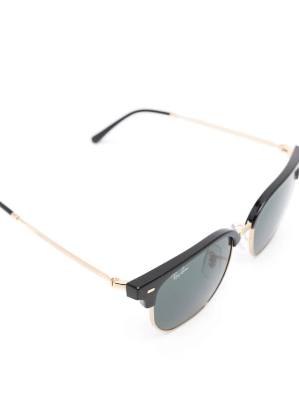 RAY-BAN JUNIOR New Clubmaster zonnebril met vierkant montuur - Zwart