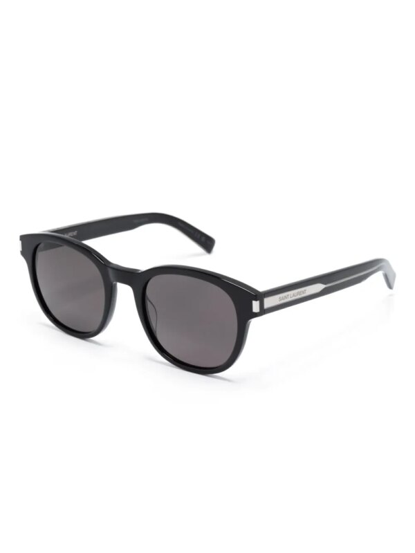 Saint Laurent Eyewear Zonnebril met vierkant montuur - Zwart