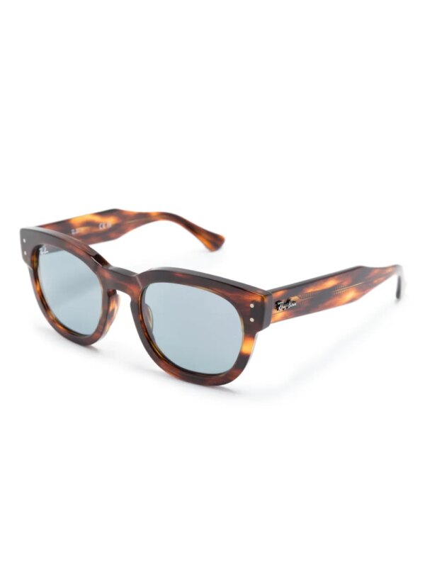 Ray-Ban Mega Hawkeye zonnebril met vierkant montuur - Bruin