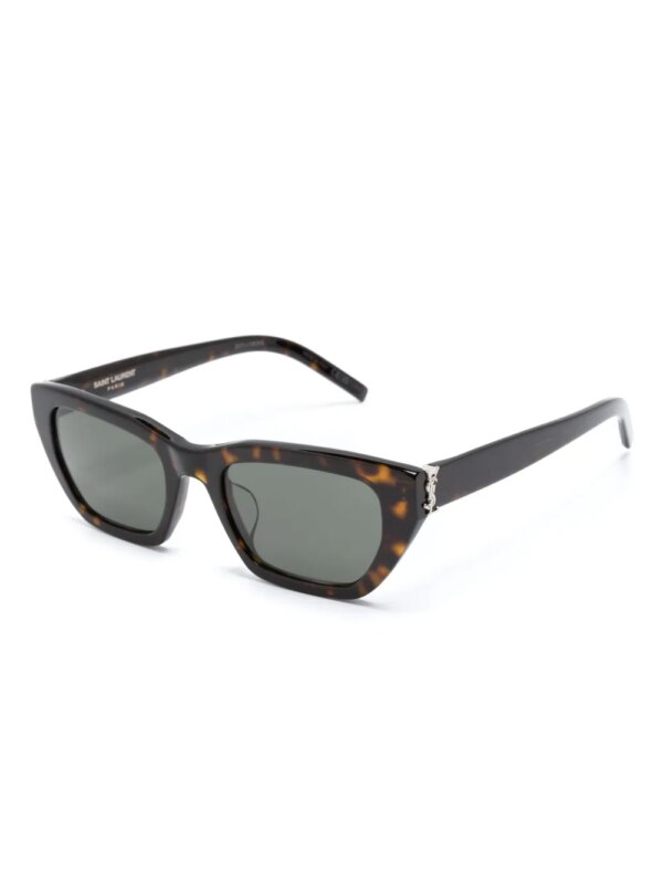 Saint Laurent Eyewear SL M127 F zonnebril met cat-eye montuur - Bruin