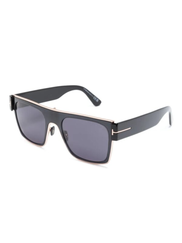 TOM FORD Eyewear Edwin zonnebril met vierkant montuur - Zwart