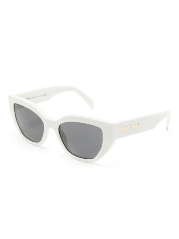 Prada Eyewear Zonnebril met cat-eye montuur - Wit